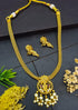 Premium Gold finish Krishna short necklace set /pendant set - Griiham