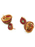 Premium High Gold Plated Earring/ Jhumka 10633N - Griiham