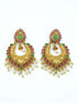 Premium High Gold Plated Earring/ Jhumka 12081N - Griiham