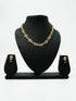 Premium Quality Micro Gold finish Diamond Like Design Necklace set with High Quality AD Stones 9523N - Griiham