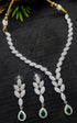 Premium Sayara Collection Elegant CZ Necklace Set 22181N - Griiham