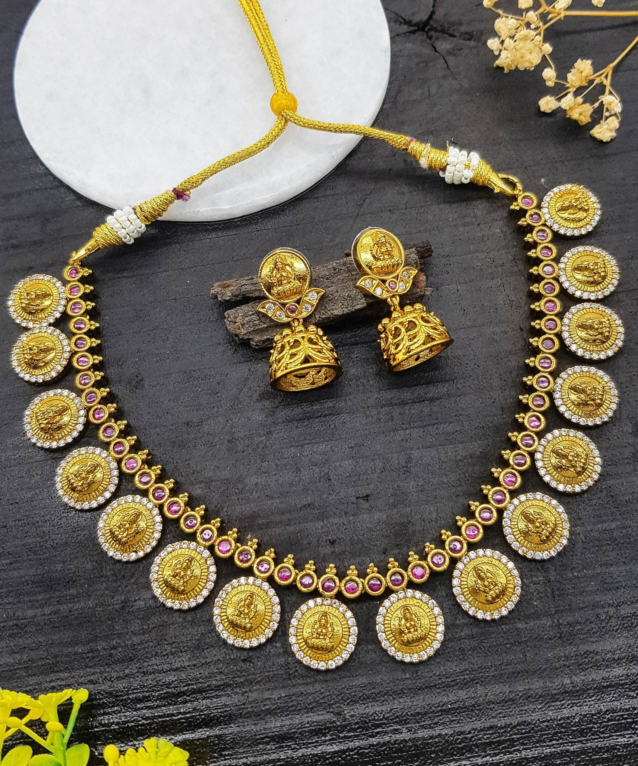 Premium Sayara Collection Elegant CZ Necklace Set