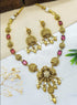 Premium Sayara Collection Exclusive Necklace Set with Rice pearls