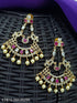 Premium Sayara Collection Party Wear New Look CZ Ruby Combined Earring/jhumka ETB10-250-3325N