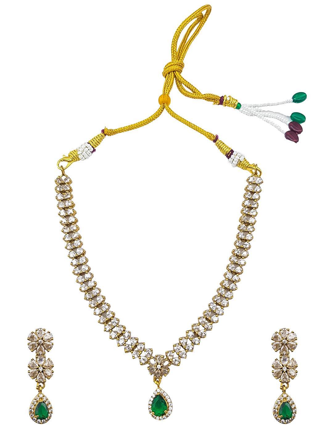 Premium Sayara Collection Stunning Necklace Set - Griiham