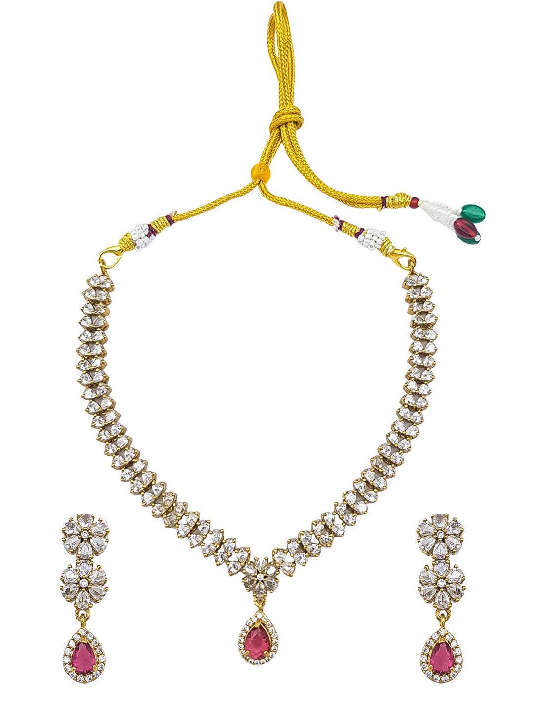 Premium Sayara Collection Stunning Necklace Set - Griiham