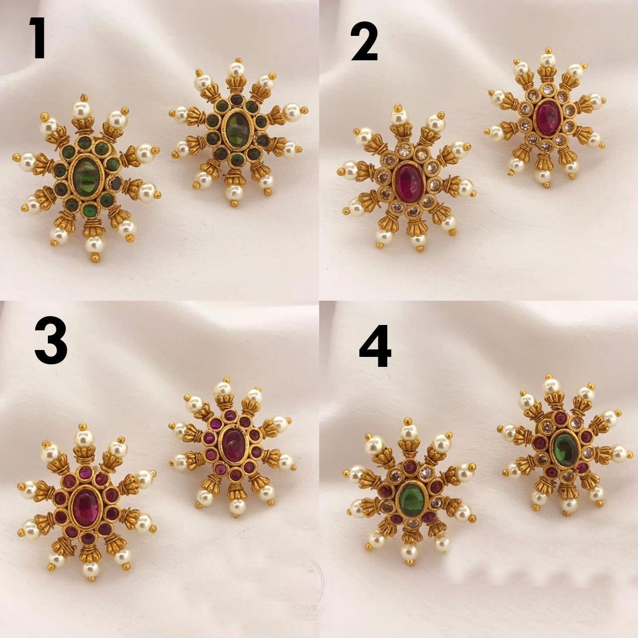 Premium finish Studs/ Earring/jhumka 10257N - Griiham