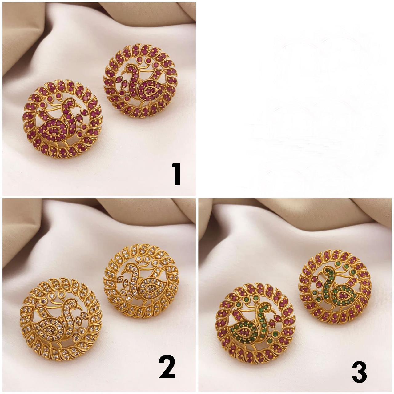 Premium finish Studs/ Earring/jhumka 10257N - Griiham