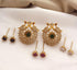 Premium finish Studs/ Earring/jhumka interchangeable stones 10534N - Griiham