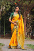 Pure Mercerised Cotton Semi-Silk in Exclusive Border Design Saree 21217N - Griiham