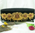 Real unpolished stones Laxmi ruby/emerald in gold antique finish Vadanam/Vodiannam/waistbelt 13039N - Griiham