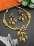 Rose design designer Necklace with pearls antique Necklace 9939N - Griiham