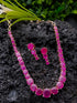 Ruby Red necklace 8101N - Griiham