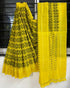 SOFT mono- cotton ikkat print SAREES 14882N-1 - Griiham