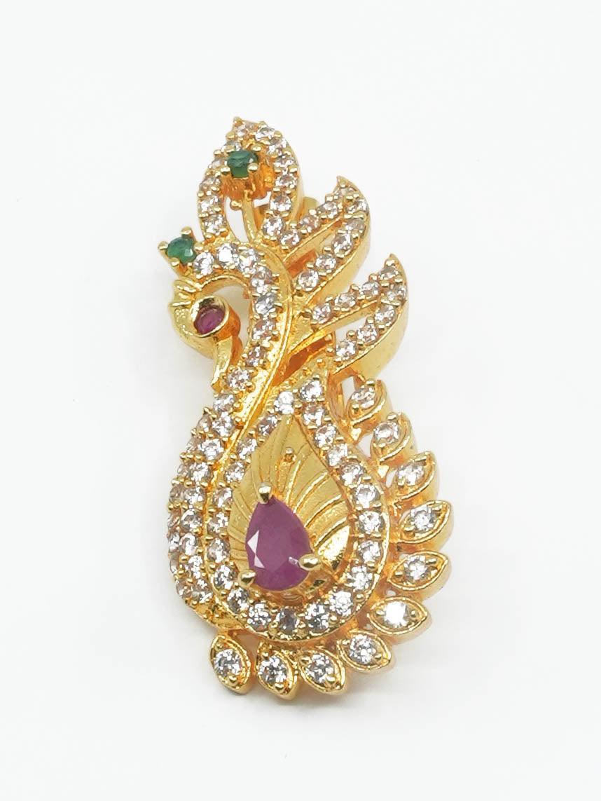 Sari pin CZ/AD Design OAG09-102-9587N - Griiham