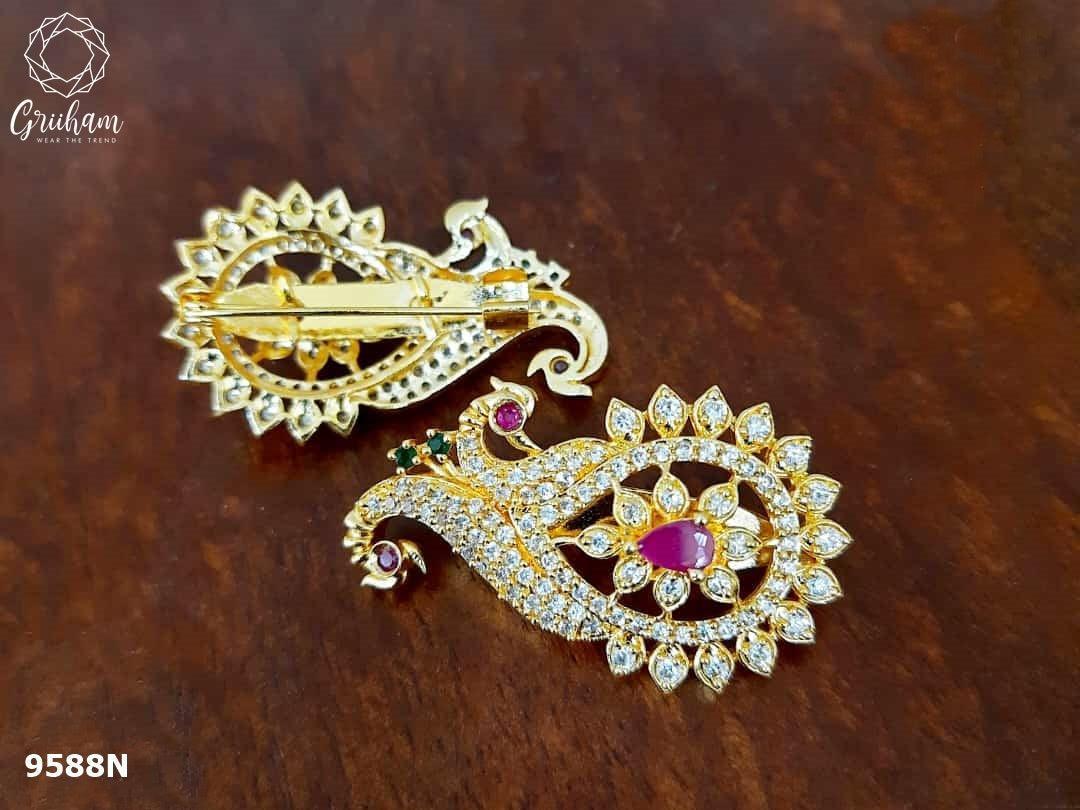 Sari pin CZ/AD Design OAG09-120-9588N - Griiham