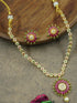 Sayara Collection Designer CZ Necklace set in diff colours 12874N - Griiham