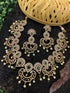 Sayara Collection Floral pattern Extremely gorgeous Party Wear Necklace Set 9465N - Griiham