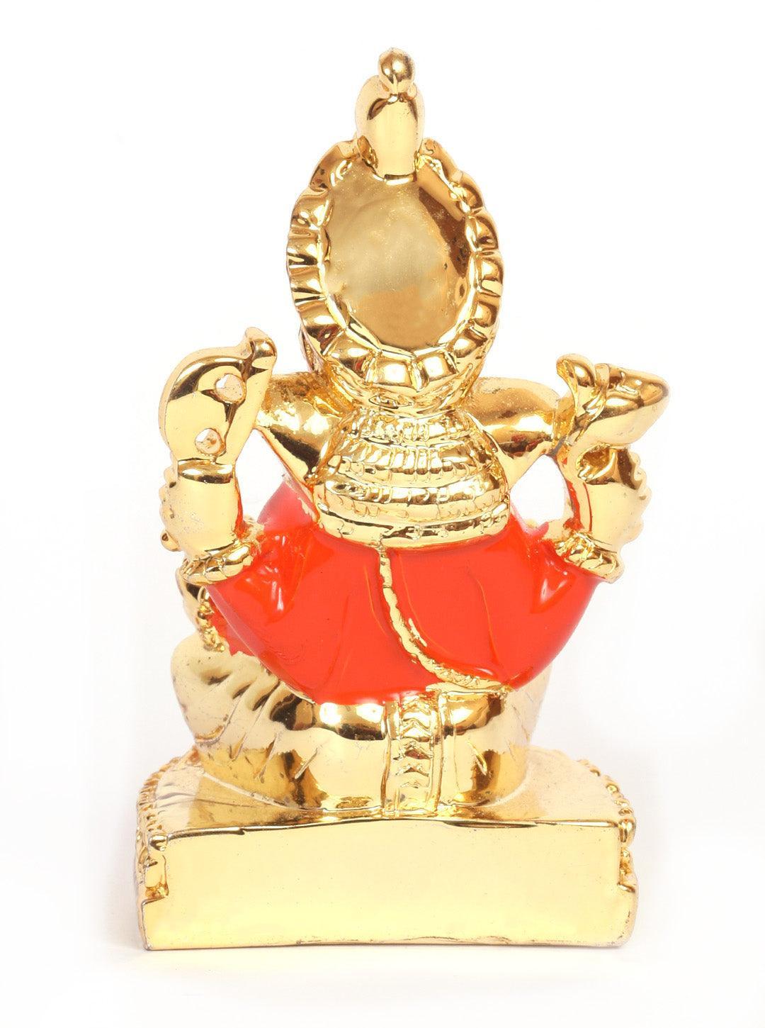 Sidhivinayak Gold Plated Ganesh Marble idol 3inches Height - Griiham