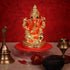 Sidhivinayak Gold Plated Ganesh Marble idol 3inches Height - Griiham