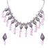 Silver Oxidised Elegant Necklace Set - Griiham