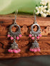 Silver Oxidised Exclusive Cute designs Jhumkis / Earrings 9780N - Griiham