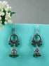 Silver Oxidised Exclusive Cute designs Jhumkis / Earrings 9780N - Griiham