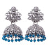 Silver Plated oxidised Earrings Jhumka - Griiham