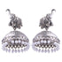 Silver Plated oxidised Earrings Jhumka - Griiham