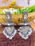 Silver Plated oxidised Earrings Jhumka