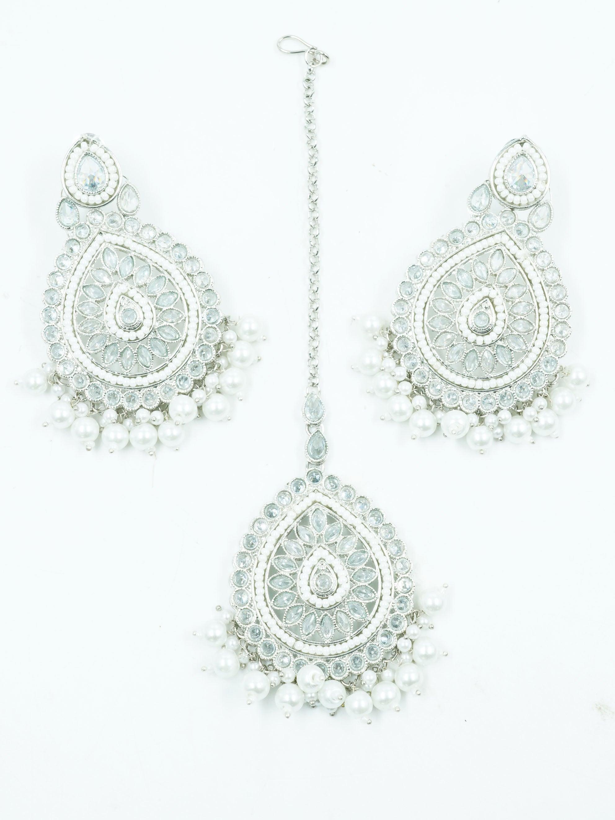 Silver Plated oxidised Earrings Jhumka - Griiham