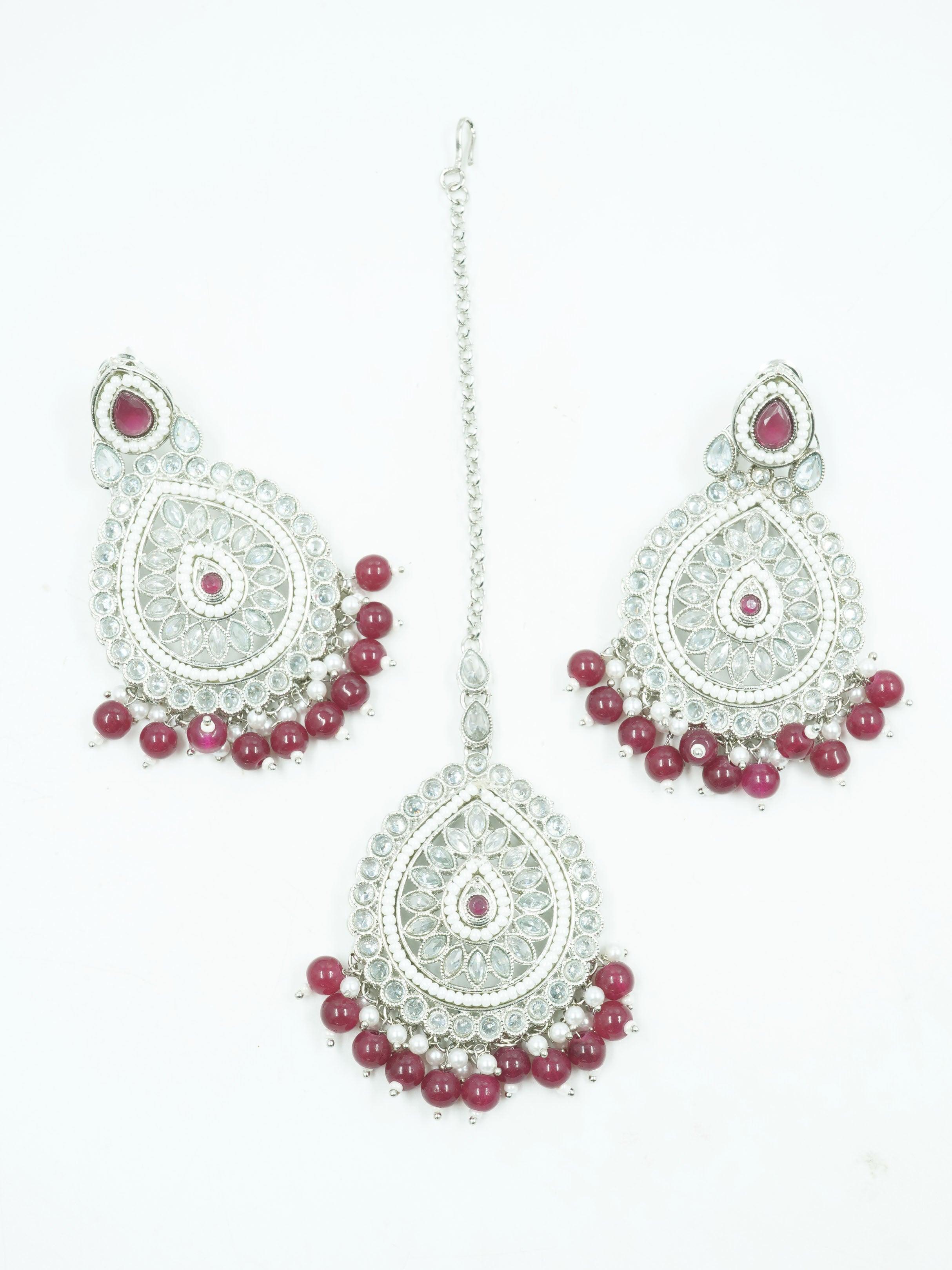 Silver Plated oxidised Earrings Jhumka - Griiham