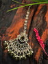 Gold Finish Hair Accessory Damini/Tikka Bridal Wear