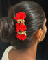 amboda bun Flower with Inmade Pin