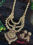 Antique Premium Gold finish Laxmi necklace set