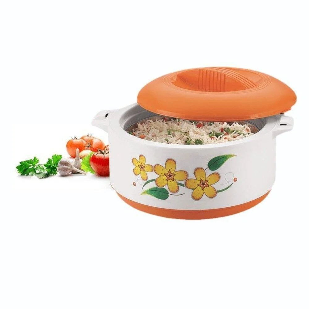 Azo Roti Plus Insulated Casserole for Roti, Hot Pot for Home 4000ml (Color may vary)