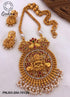 cz stone Laxmi pendant set 7012N